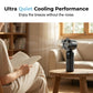 Portable High-Speed Handheld Fan with Ice Cooler
