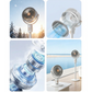 🌀 50% OFF 🔋 Cordless Retractable Fan with Remote Control – Rechargeable & Quiet – Adjustable Height, 3 Speeds – Perfect for Home, Office, or Camping