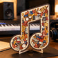 🎼⌛Limited-time offer-Wooden Musical Note Jigsaw Puzzle