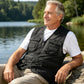 📸Upgraded Version🎣Multifunctional men's vest with over 10 pockets – Lightweight fishing and photography vest made of ice silk | V-neck, breathable, and quick-drying