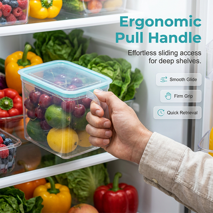 Sealed Freshness Refrigerator Storage Box