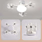 🌀 New ceiling fan light with E27 socket – 2-in-1 quiet LED fan with remote control, energy-efficient combination of cooling and lighting for the home and bedroom