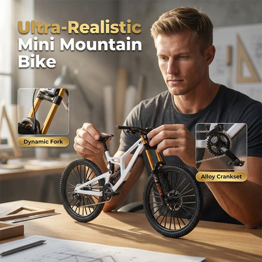 🏆 LIMITED-TIME 49% OFF! 🚲Mini Alloy Mountain Bike Model Toy
