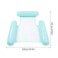 Colorful Striped Inflatable Pool Float with Inflator