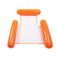 Colorful Striped Inflatable Pool Float with Inflator