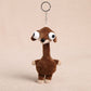 Long Neck Plush Animal Bag Pendant