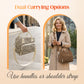 Portable Insulated Lunch Bag with Crossbody Strap
