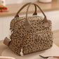 Portable Insulated Lunch Bag with Crossbody Strap