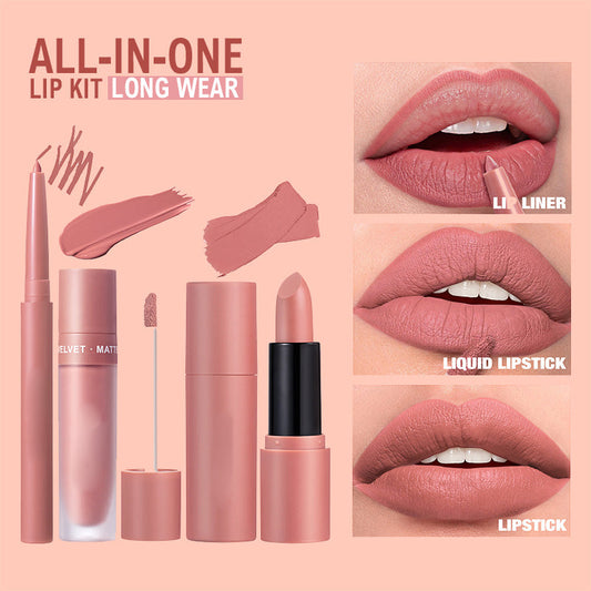 Long-Lasting & Waterproof Matte Lipstick Set