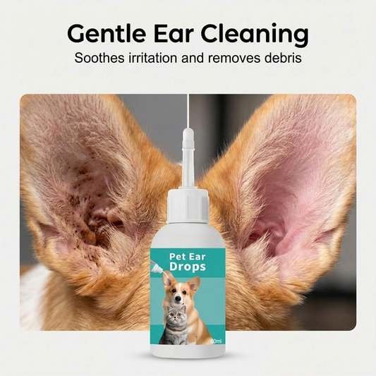 Gentle Pet Ear Cleaner Drops
