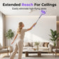 🔥Limited‑Time 50% Off｜Extendable Rechargeable Bug Zapper Racket, USB‑C Charging, Kid‑Safe Quiet Fly Swatter for Indoor Home Use
