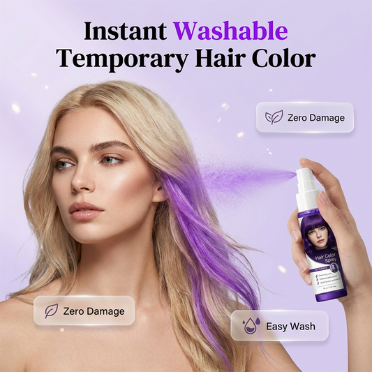 👩Temporary Hair Color Spray - Washable Instant Dye