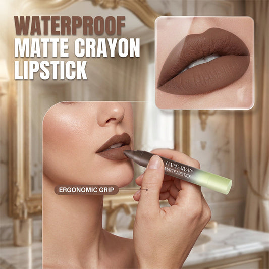 Waterproof Matte Crayon Lipstick