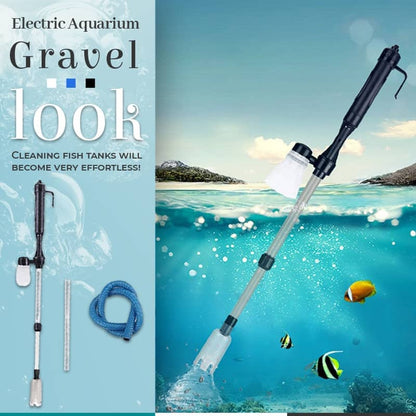 🐠 50% OFF NOW! Electric gravel cleaner for aquariums – battery-powered, adjustable tube length & easy to clean – perfect for all aquariums 🧹🐟