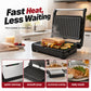 🔥Hot Sale 50% OFF🔥Electric Sandwich Press and Panini Maker with 180-Degree Flat Grill