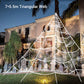 ❄️Summerfresh 50% OFF!🎃Giant Halloween Spider Web Lights & Hairy Spider Decor – Choose 5m LED Web, 150cm Spider or Complete Set