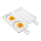 🥳2026 HOT SALE🥳💞50K+ SOLD! 🥚🎁 50% OFF! Microwave Egg Cooker! 40s cooking, dual compartments & food-grade PP. Healthier than frying – stock up & save! 🏠✅
