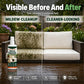 🧽50% OFF NOW! Patio Cushion Mold Remover Spray, Powerful Mildew Stain Cleaner, Quick Mold & Mildew Stain Removal Spray Safe for Outdoor Fabric Cushions, Patio Furniture Upholstery Cleaning Solution