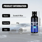 Hide Car Scratches Instantly! No-Mess Glossy Touch-Up Wax