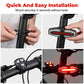 Bicycle Rear Light with Horn Alert