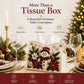 🎄 DIY Beaded Christmas Tissue Box Cover Kit