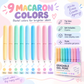 🏆 LIMITED-TIME 50% OFF! ✨9 Colors Erasable Gel Pen Set