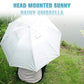 ☂️ Foldable Double-Layer Umbrella Hat | Hands-Free
