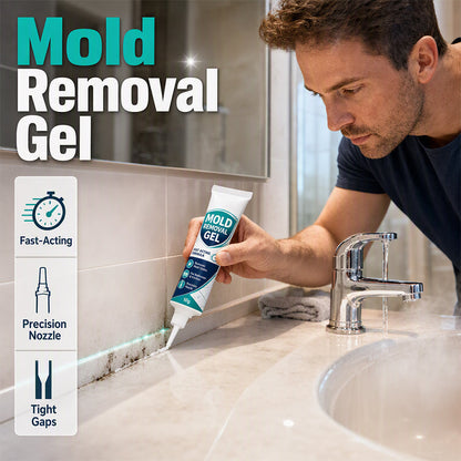🧽 Mildew Stain Cleaning Gel | Grout & Caulk