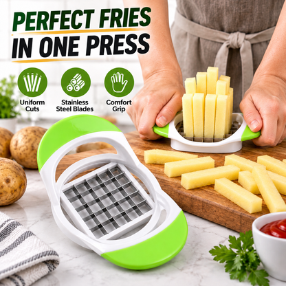 🍟 Handmatige aardappelsnijder voor frietjes