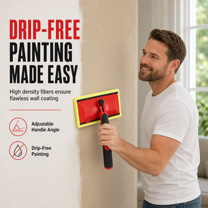 Flat Paint Pad Brush for Wall & Floor