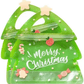 ❄️🎅Early Christmas Sale 49% OFF!!☃️🎄Christmas Treat Bags, Kids Xmas Sealable Bags With Handle 10 PCS❄️