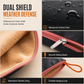 Highly Absorbent Waterproof Folding Umbrella Storage Bag Portable Umbrella Cover with Lanyard