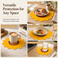Sunflower and Lotus Shape Thickened Heat Resistant Placemats and Coasters