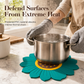 Sunflower and Lotus Shape Thickened Heat Resistant Placemats and Coasters