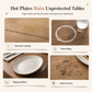 Sunflower and Lotus Shape Thickened Heat Resistant Placemats and Coasters