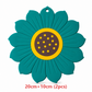 Sunflower and Lotus Shape Thickened Heat Resistant Placemats and Coasters