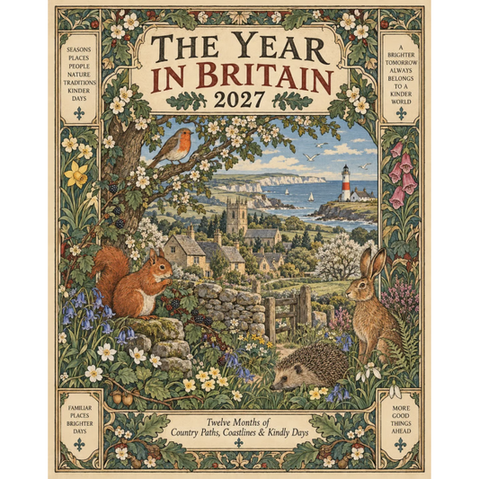 📣Add Vintage Charm Instantly! 🎁2027 Storybook Wall Calendar✨