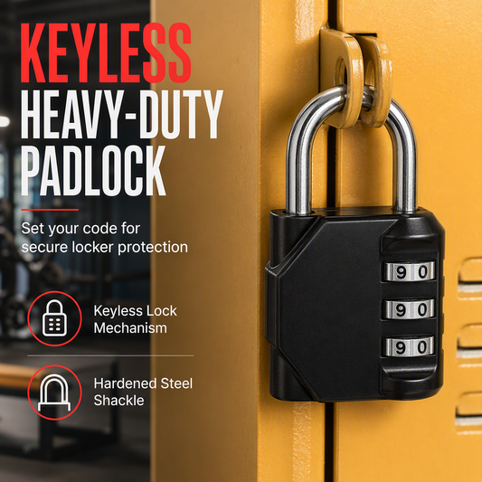 Outdoor Waterproof Combination Padlock
