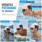 🏊 Stretch Fabric Swim Cap with Playful Design