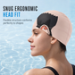 🏊 Stretch Fabric Swim Cap with Playful Design