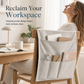 Canvas Sofa Armrest Organizer with Pockets