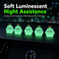 5-Piece Mini Luminous Chick Car Alignment Figurines