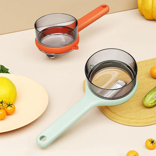 🥕 Multifunctional Peeler with Built-In Peel Collection Container