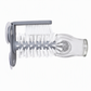 Suction Cup Glass and Baby Bottle Cleaning Brush with Rotating Bristles