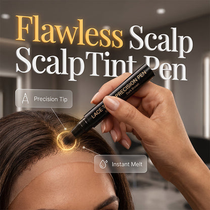 Melt Lace Knots Instantly! Sweat-Resistant Wig Scalp Tint Pen