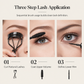 Dual Ended Waterproof Lengthening and Curling with Fine and Thick Brushes Smudge Proof Eyelash Makeup