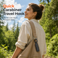 Portable Carabiner Phone Mount and Magnetic Selfie Stick Tripod for Travel Photography