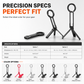 Portable Carabiner Phone Mount and Magnetic Selfie Stick Tripod for Travel Photography