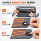 Portable Electric Heated Chair Pad and Seat Cushion for Office Home and Outdoor Winter Use 45x87cm