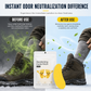 Lemon Scented Shoe Deodorizer Patches Odor Eliminating Stickers for Sneakers and Insoles 10 Pieces